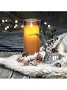LED Lights For Home Electronic Candle LED Candle Decoration LED Glass Candle Full Set Remote Control Timer For Christmas Wedding,3Pcs/Set